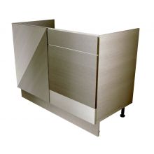 Handleless Straight Corner Sink/Hob Base Cabinet With Drawer (False)