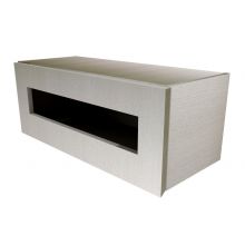 Handleless Single Door Wall Cabinet (with Lift Up Door) With Glass Doors
