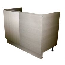 Handleless Double Door Sink/Hob Base Cabinet