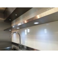 Floating Stainless Steel Wall Shelves With Lights 2 (1950mm - 2400mm)