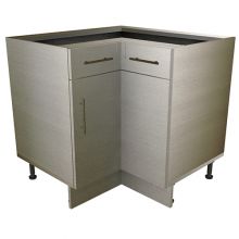 L Shaped Corner Base Cabinet With Drawers