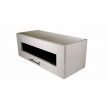 Single Door Wall Cabinet (with Lift Up Door) With Glass Doors