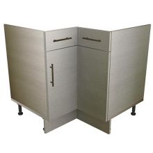 HYBRID L Shaped Corner Sink/Hob Base Cabinet With Drawers (False)