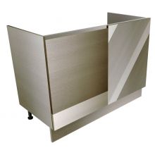Handleless Straight Corner Sink/Hob Base Cabinet